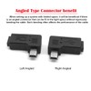 chenyang - Paquete de 2 mini USB de 5 pines