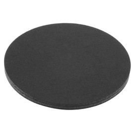 MECCANIXITY Plant Coasters 10 Inch Reversible Absorbent Waterproof Round Felt Pad Mat, Black 3 In1 Set