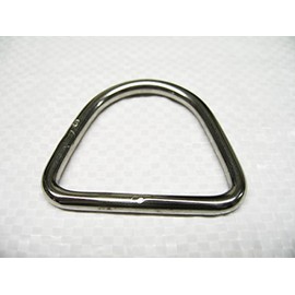 Stainless Steel D Ring 5MM x 45MM (Rigging Hardware Webbing Buckles)