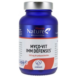 Pharm Nature Myco-Vit IMM Défenses 60 Capsules