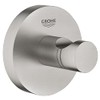 GROHE Start 41173DC0 Bathrobe Hook (Material: Metal, Concealed Fixing, for