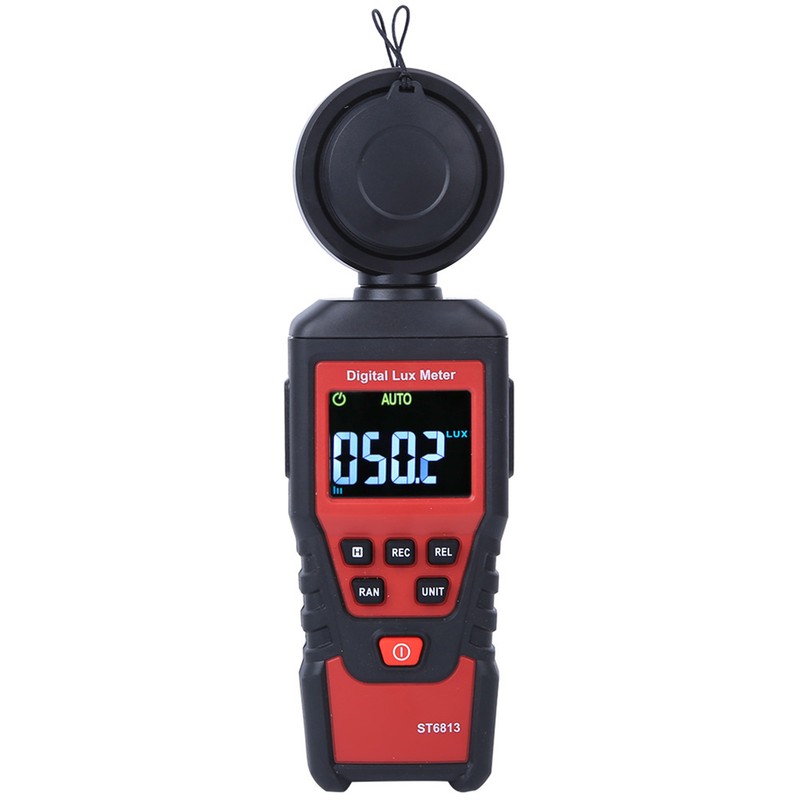 ST6813 Portable Digital LCD Light Illuminance Meter Photometer Illuminometer Instrument