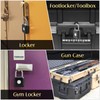 Fingerprint Padlock, Pothunder Smart Padlock, Locker Lock, Fingerprint Lock with