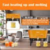 BESNEL Wax Melter for Candle Making, 8Qts Candle Wax Melting