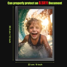 Self Sealing Laminating Pouches: Easy 60-Seconds No Heat Laminating Sheets, 20 Pack, 5 Mil Thickness, Letter Size Self Laminating Pouches