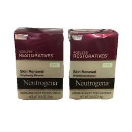 Neutrogena Ageless Restoratives Skin Renewal Brightening Minerals Eye Cream