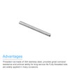 sourcing map Fully Threaded Rod M5 x 50mm 0.8mm Thread