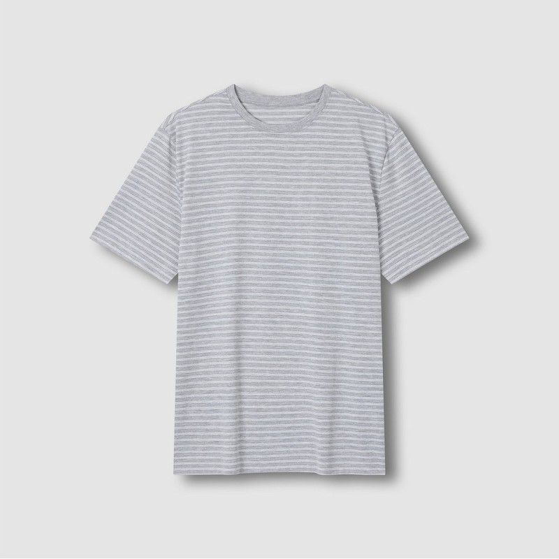 JAJU [JAJU] Men's Soft 5-part Lounge Set_Dark Grey