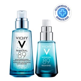 Kit Vichy Hidratación Sérum Minéral 89 + Contorno De Ojos | Envío Gratis