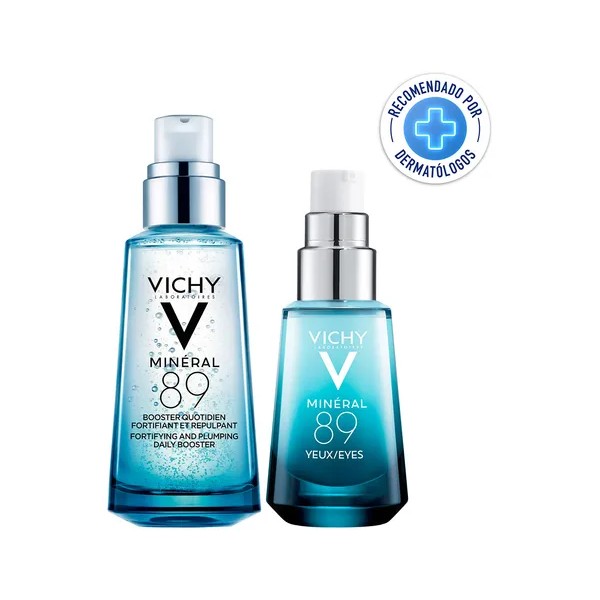 Kit Vichy Hidratación Sérum Minéral 89 + Contorno De Ojos
