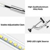 lishumei Desk Lamp with Clamp, 3 Modes 10 Brightness 360°