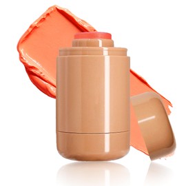 YUEGVC Rubor en barra cremoso, blush en barra hidratante tinta, Textura suave, fácil de aplicar, Resistente al agua y de larga duración, Tinta multiusos, para Mejillas, Labios y Ojos (03#Margarita picante)