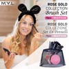 M.Y.L. Cosmetic Brush Set, Hair Band, Blender, Cleaner, Travel Case,