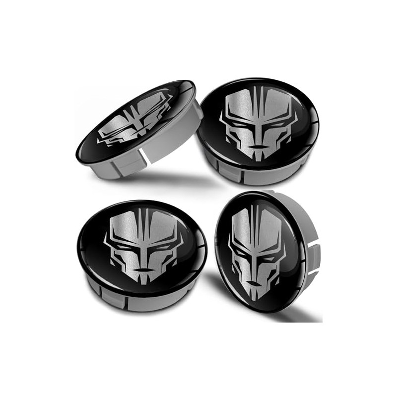 Biomar Labs® 4 x 60 mm Plastic Hub Caps Wheel
