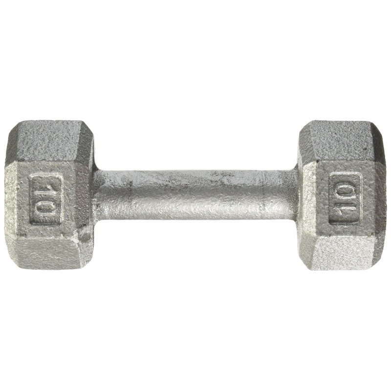 Solid Hex Dumbbell - 10 lb.