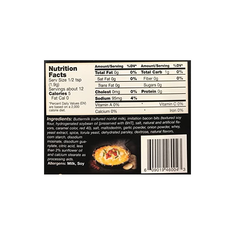 Hot Dip Mix Bacon Ranch