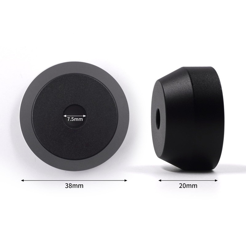 7" EP Record Adapter Accessory Solid Aluminum Durable Insert Adapter