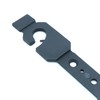 SSWBasics Black Plastic Belt Hangers - Pack of 100