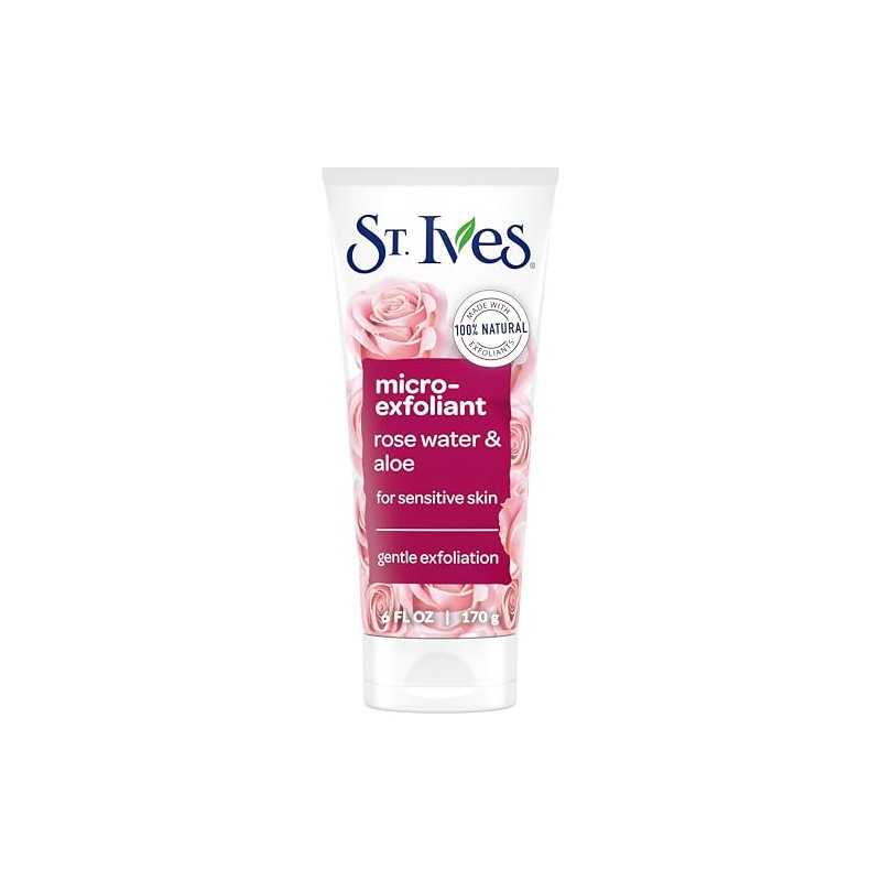 St Ives Exfoliante facial suave y suavizante, 170 g