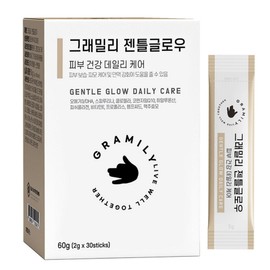 Gramilli Gentle Glow Dog Cat Skin and Coat Nutrient, Skin and Coat, 1 Piece / 그래밀리 젠틀글로우 강아지 고양이 피부 피모 영양제, 피부피모, 1개