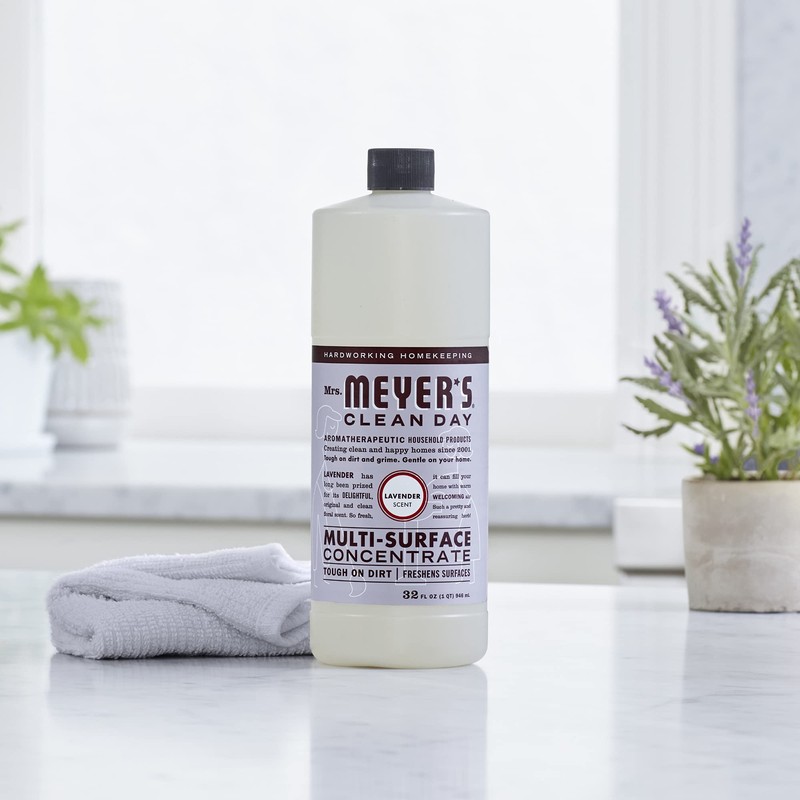 MRS. MEYER'S CLEAN DAY Multi-Surface Cleaner Concentrate, Use to Clean