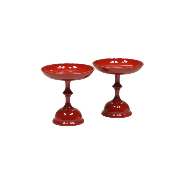 Takatsuki (Chukyo Type), Total Vermilion, 5.0 Inches, 1 Pair (2