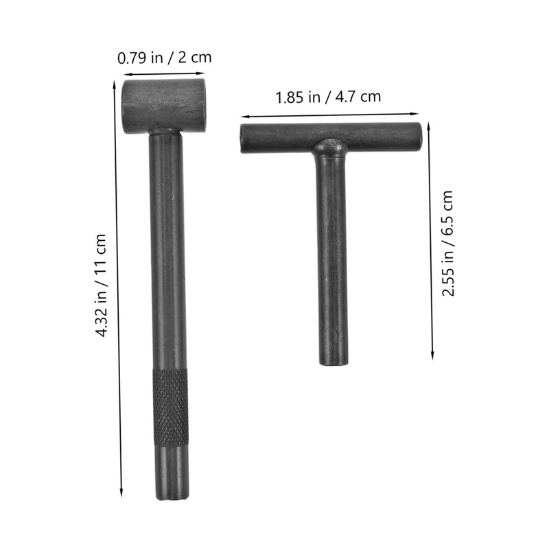 Zerodeko 2pcs Engine Valve Adjusting Wrench for Motorcycles Portable Valve