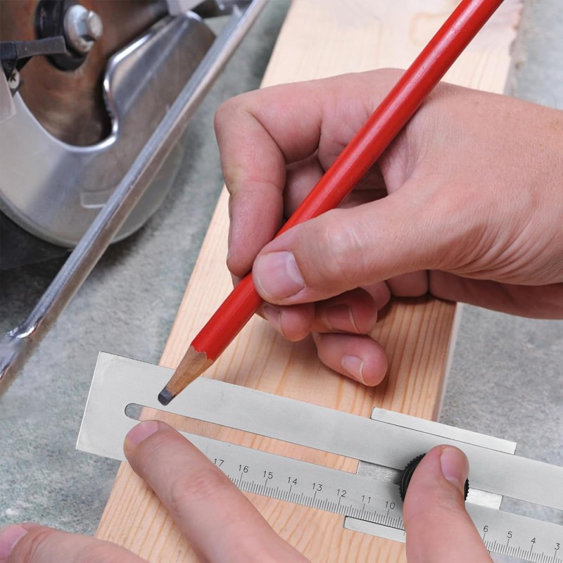 Scribing Tool, 200 mm Marking Gauge, Precision Marking Gauge, Measuring