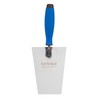 Mivos Stainless Steel Trapezoidal Trowel 160 x 75 mm -