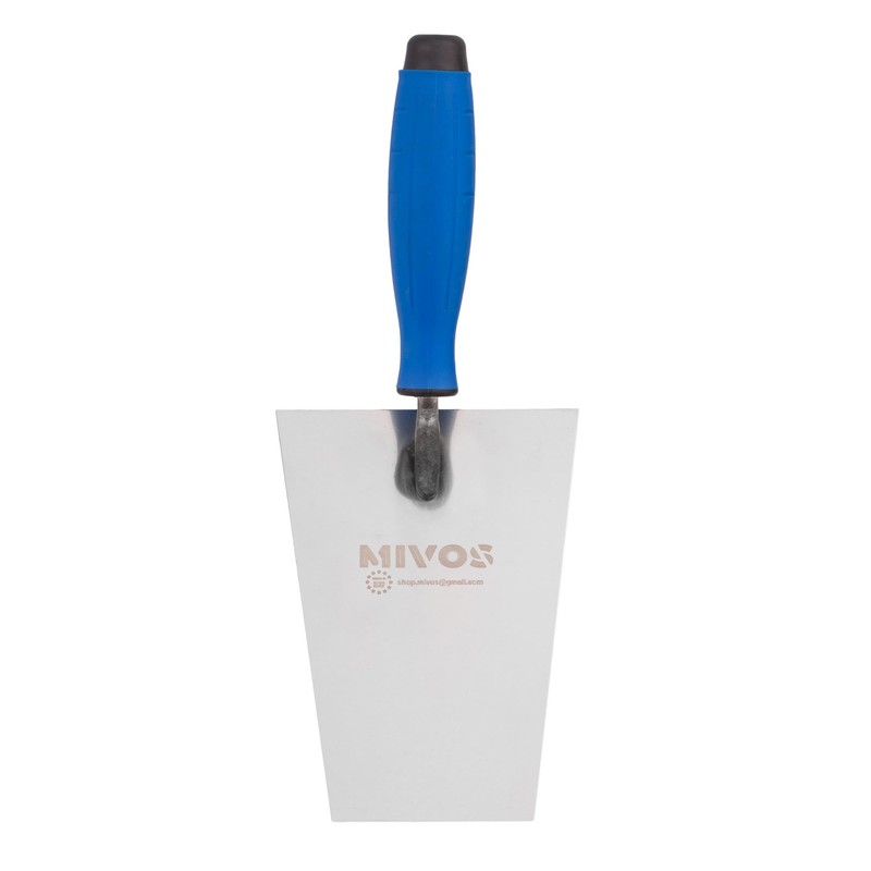 Mivos Stainless Steel Trapezoidal Trowel 160 x 75 mm -