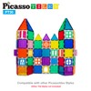 PicassoTiles 30 Piece Window and Door Clip On Magnetic Blocks