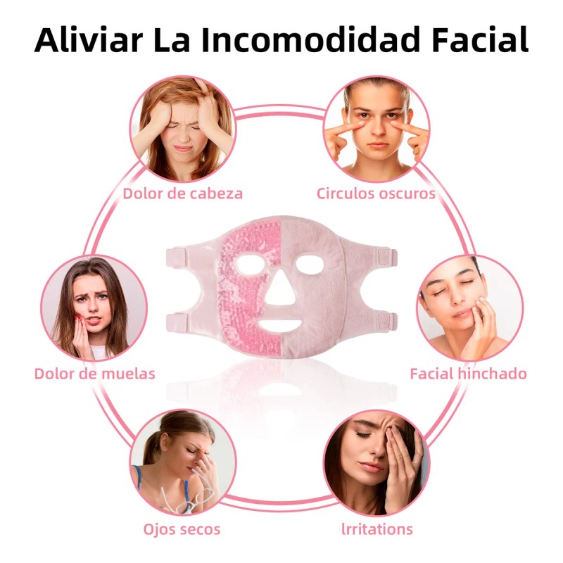 Mascarilla Facial Máscara Dormir Frio/caliente