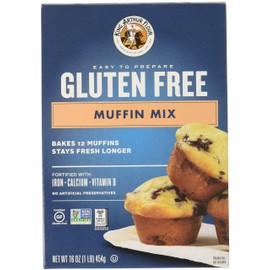 King Arthur, Mix Muffin GF, 16 OZ (Pack of 6)