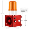 Saladulce IP66 Waterproof Industrial Siren with Strobe Light | 120dB
