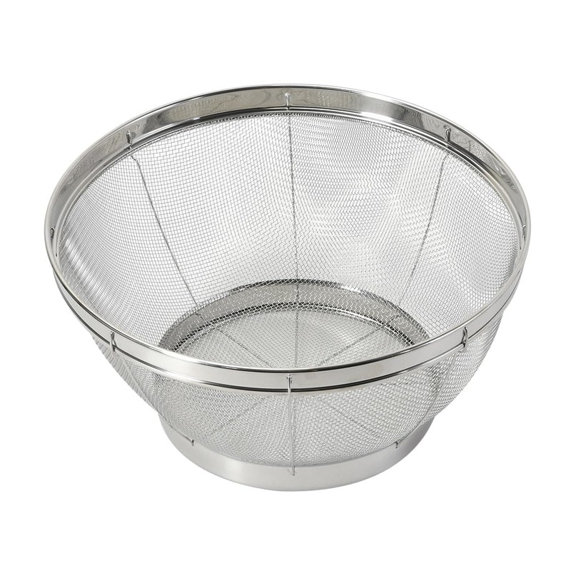 Pearl Metal HC-433 Kitchen Colander, 10.6 inches (27 cm), Stainless