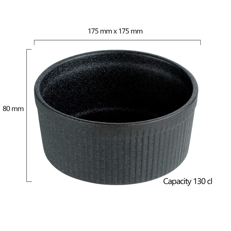 BIA - Souffle Ramekins - Ceramic Souffle Dish - Souffle