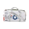 P-51 Mustang All-Purpose Duffel Bag with Handle, Features Multiple External