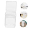 LIFKOME 2pcs Desktop Storage Box Set Transparent Organizer for Makeup