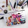 Livel lhood Cosmetics Pattern Makeup Bag Cute Small Organizer Zipper