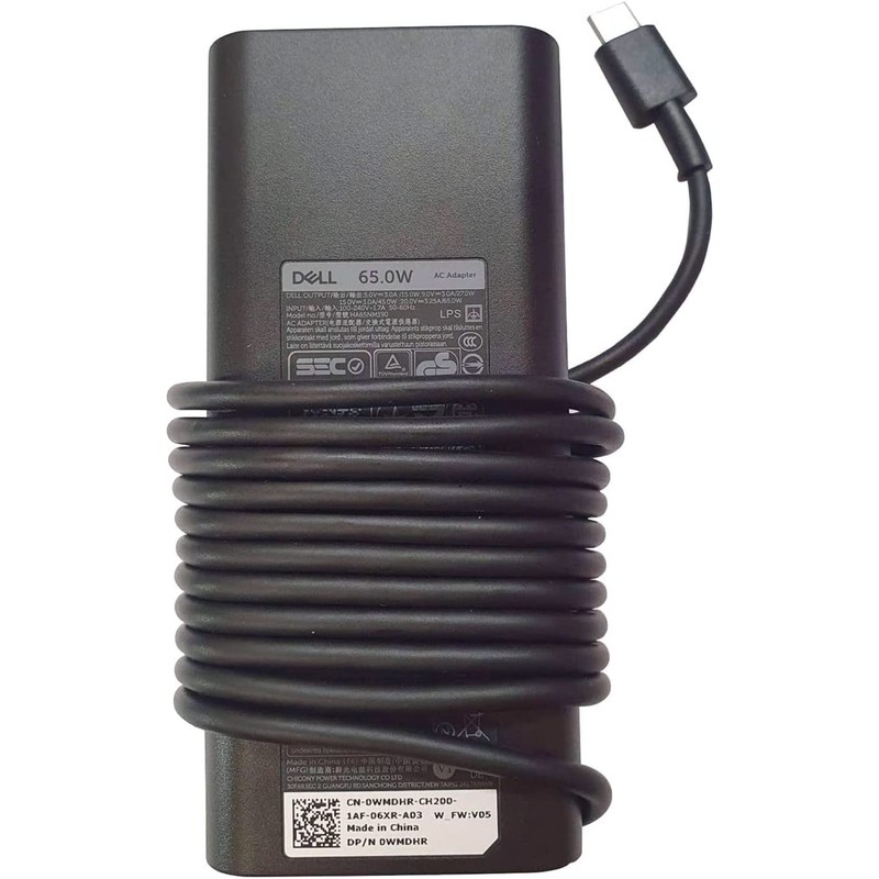 DELL USB-C Charger 65W VT148 WMDHR 0VT148 0WMDHR for Latitude