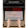 Upgraded WP4449259 Oven Door Glass Replacement Fit for Whirlpool Oven,