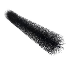 Happybuy Gutter Brush, 15 Feet Length, 4.33" Diameter Cleaning Tool, Ground-Level Leaf Guard for 5" Gutters, Easily Clears Roof Leaves and Debris, 5-Pack