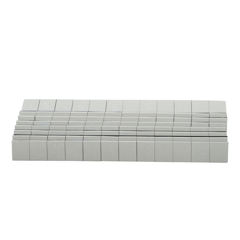 smileracing Stick-on Adhesive Wheel Weights, 1/4 oz (0.25 oz), Gray,
