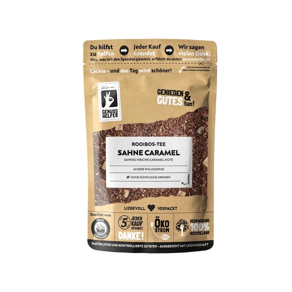 Bremer Gewürzhandel Rooibos Tea Cream Caramel, Loose, Harmonious Flavour, Delicious