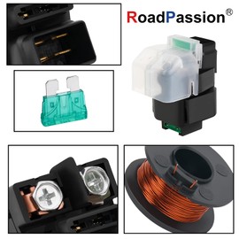 Road Passion - Relé solenoide de arranque para Suzuki DR650SE 1996-2016 / GSX-R600 1997-2000 / GSX-R750 1996-1999 / GSF600S 600 1996-2003