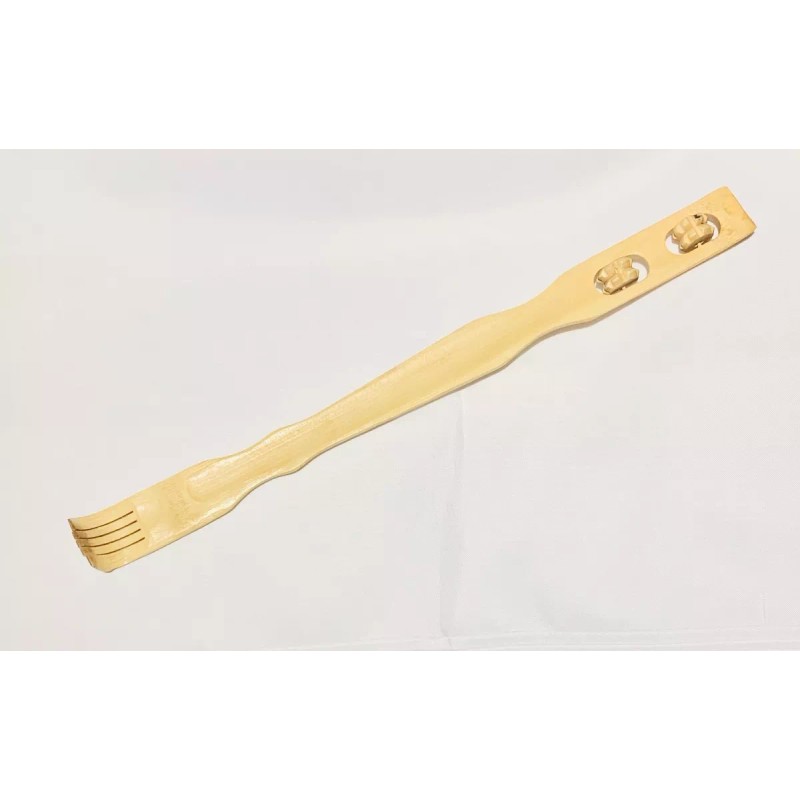 Bruvic Manita Rascadora 2 Rodillos De Madera Terapia Masajeadora