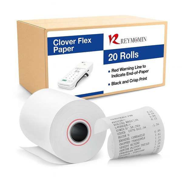 Clover Flex Paper Rolls - 20 Rolls - 2 1/4'’