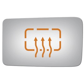 Burco 3917H Lower Convex Driver Side Replacement Mirror Glass Heated for 2013-2014 FORD F-150, 2010-2012 F-250, F-350, F-450