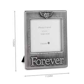 Lasody Forever In My Heart Never Leave My Heart Dog Cat Pet Memorial Picture Frame