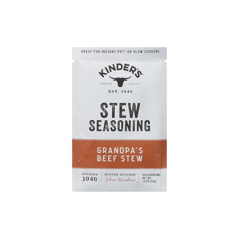 Kinder'S, Spice Grandpa'S Beef Stew Stew Seasoning, 1.2 Ounce